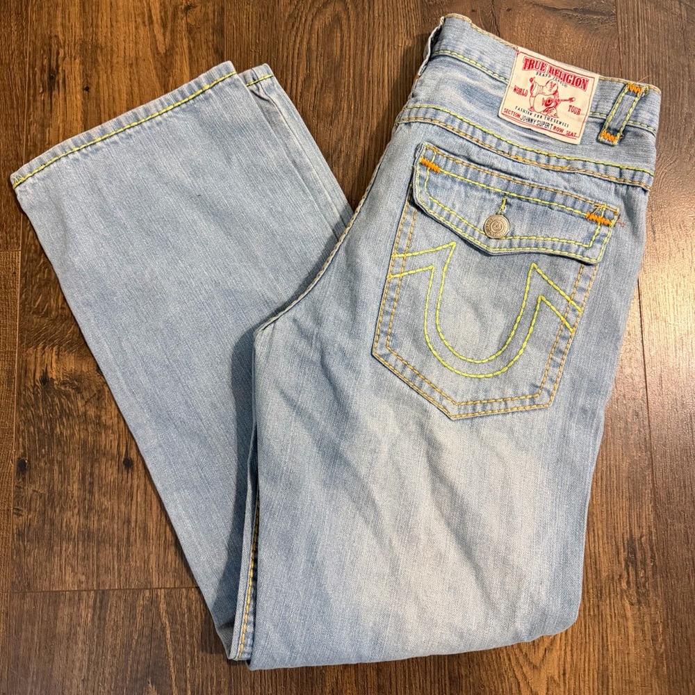 True Religion Rare Johnny Super T Jeans Men's 38x32 Made In USA